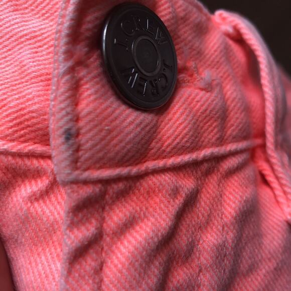 J Crew neon pink toothpick ankle jeans size 26 - Picture 9 of 9